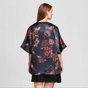 Watercolor Floral Kimono OS
